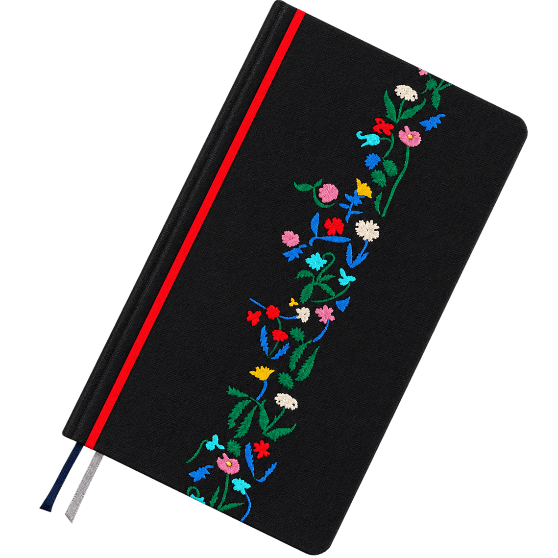 Hobonichi 2027 Light Hard Cover English Book - Yoshie Watanabe: Petit Bloom - Tall & Slim (Weeks - January Start) - Pen Boutique Ltd