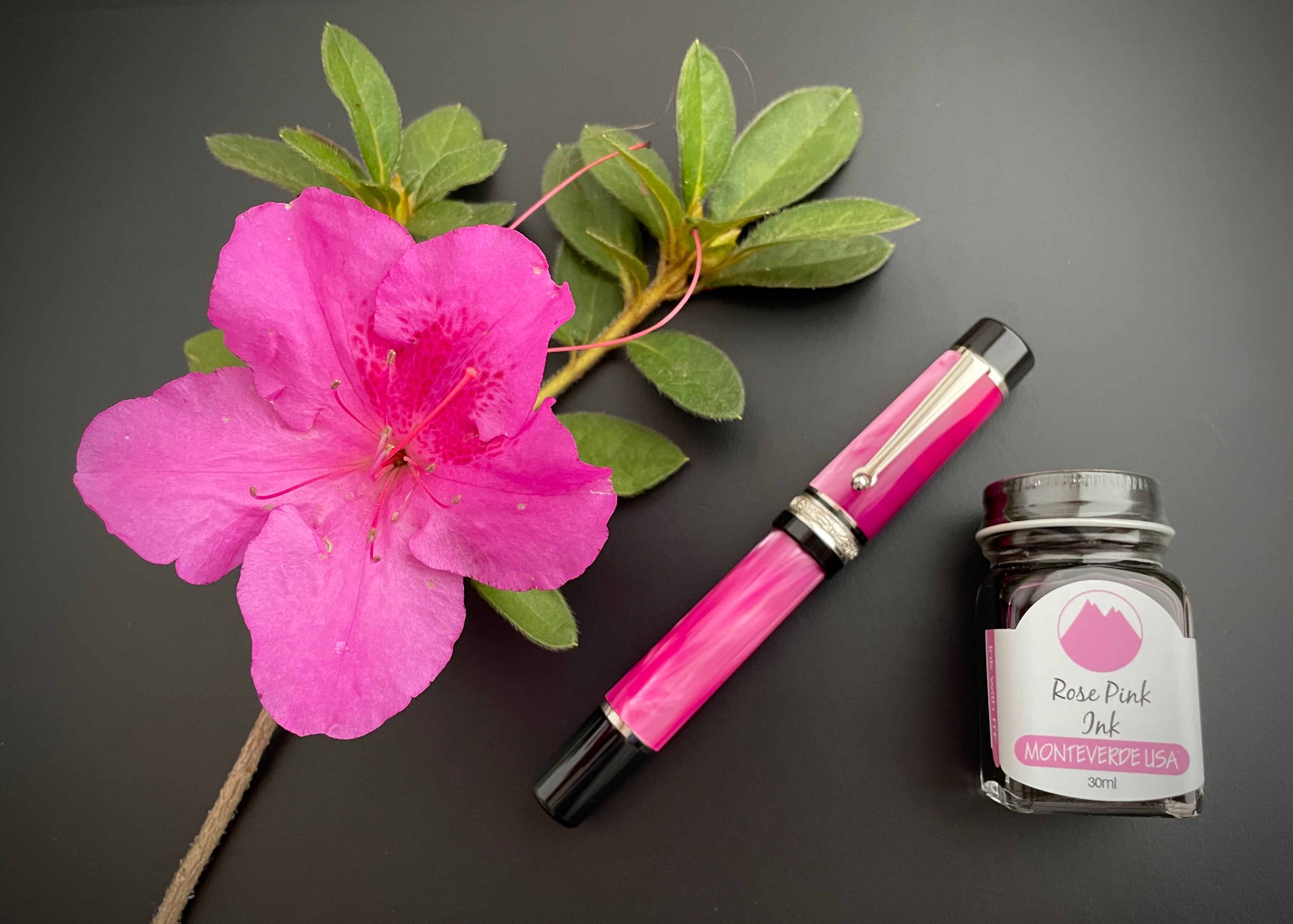 Delta DV Original Rosa Fountain Pen - Pink - Pen Boutique Exclusive-Pen Boutique Ltd