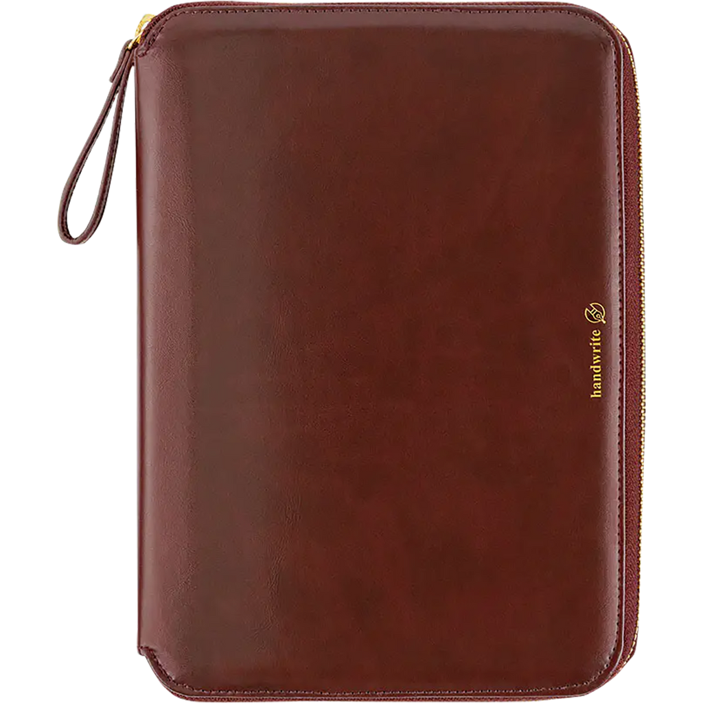 Hobonichi English Book & Cover - Single Color: Amarone - A6 (January Start)-Pen Boutique Ltd