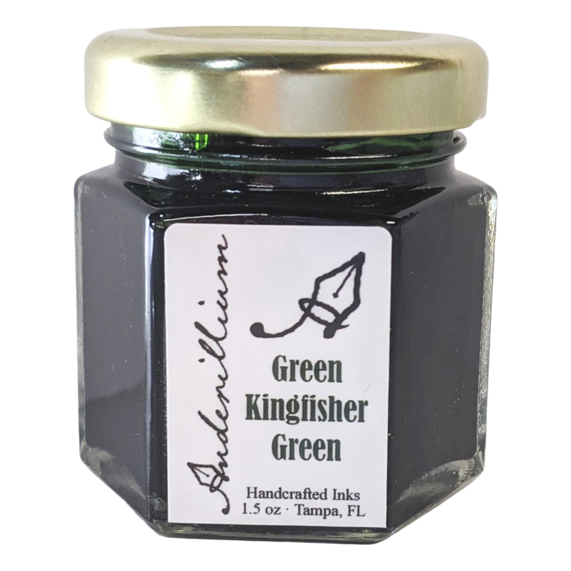 Anderillium Avian Ink - Kingfisher Green - 1.5 oz-Pen Boutique Ltd