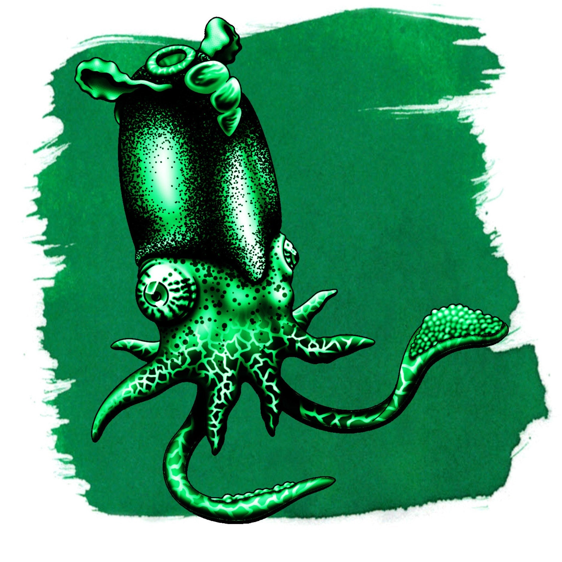 Anderillium Cephalopod Ink - Spirula Green - 1.5 oz-Pen Boutique Ltd