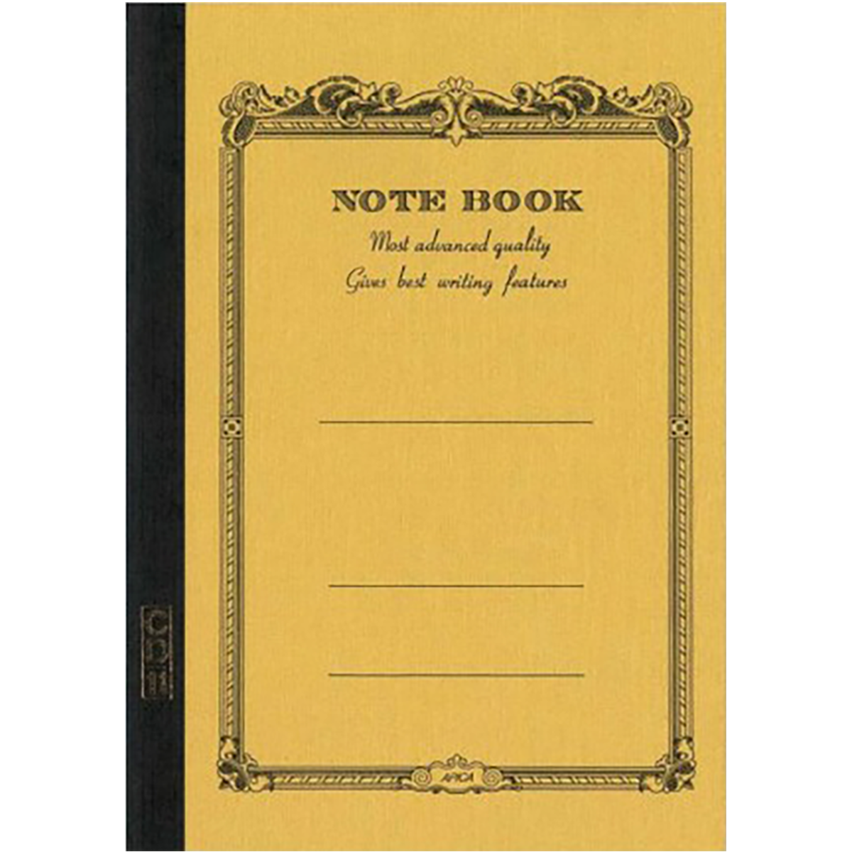 Apica Notebook - Mustard - White Sheets - Line - A5-Pen Boutique Ltd