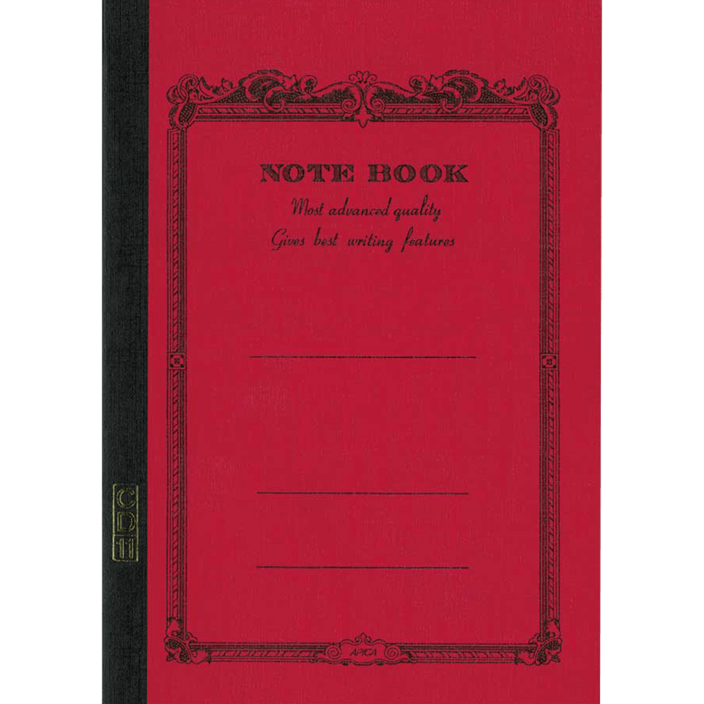 Apica Notebook - Red - White Sheets - Line - A7 - Pen Boutique Ltd