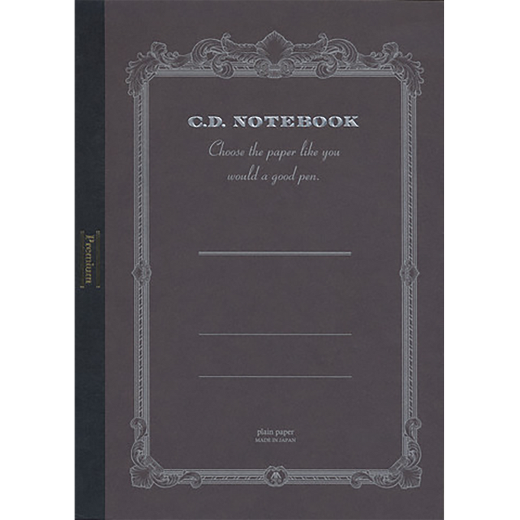 Apica Premium CD Notebook - Black - Blank - A4-Pen Boutique Ltd