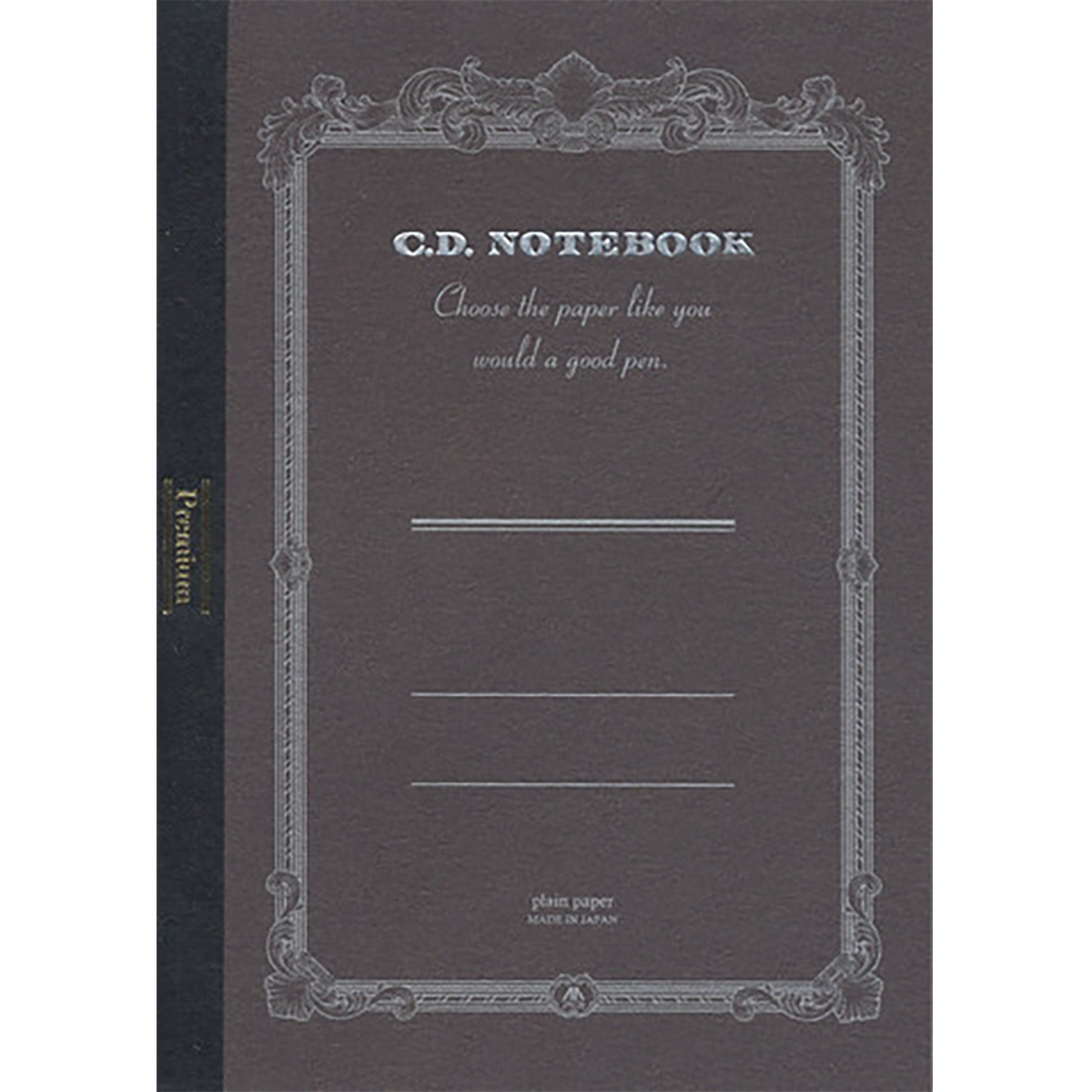 Apica Premium CD Notebook - Black - Blank - A6-Pen Boutique Ltd