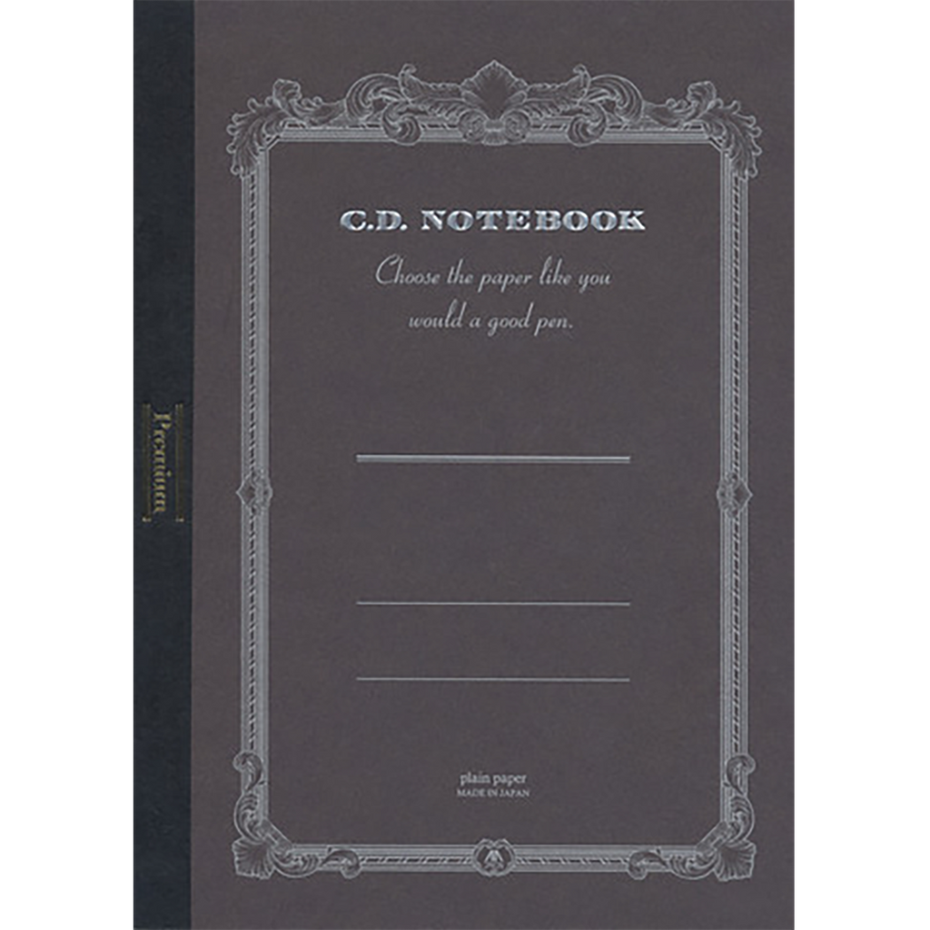 Apica Premium CD Notebook - Black - Blank - B5-Pen Boutique Ltd