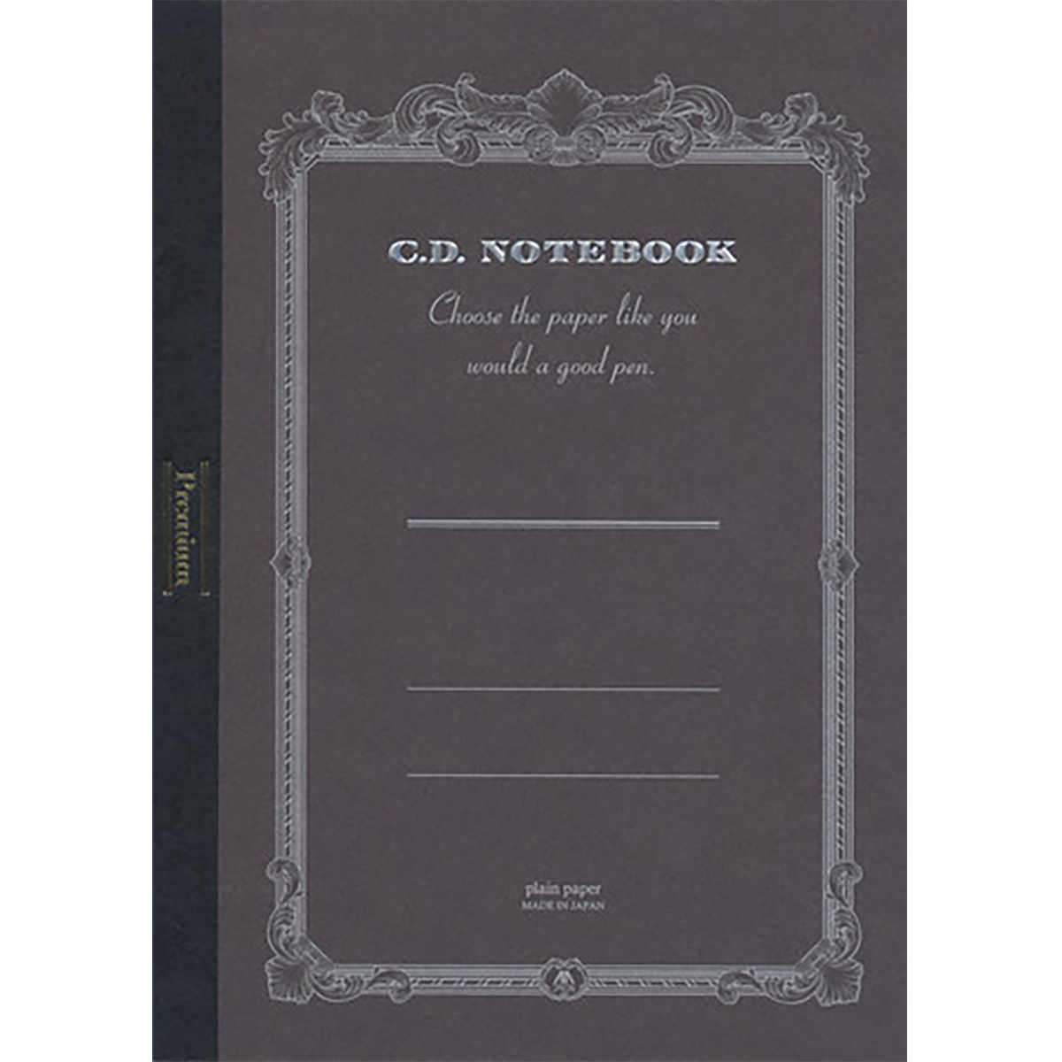 Apica Premium CD Notebook - Black - Blank - B5-Pen Boutique Ltd