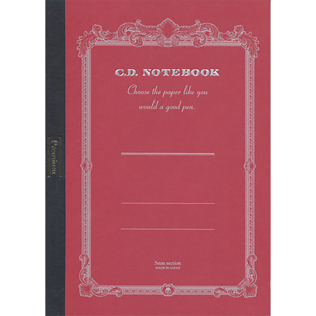 Apica Premium CD Notebook - Red - Grid - B5-Pen Boutique Ltd