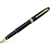 Aurora 88 Rollerball Pen - Black - Gold Plated-Pen Boutique Ltd