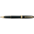 Aurora 88 Rollerball Pen - Black - Gold Plated-Pen Boutique Ltd