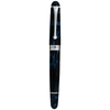 Aurora 888 Fountain Pen - Blue Ebonite - Chrome Trim - 18K Nib (Limited Edition) Aurora