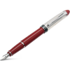 Aurora Fountain Pen - Red - Sterling Silver-Pen Boutique Ltd