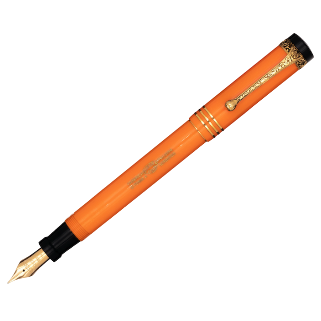 Aurora Internazionale (International) Fountain Pen - Orange (Limited Edition)-Pen Boutique Ltd