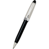 Aurora Ipsilon Ballpoint Pen - Black - Chrome Trim-Pen Boutique Ltd