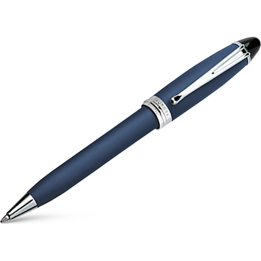 Aurora Ipsilon Ballpoint Pen - Satin Blue-Pen Boutique Ltd