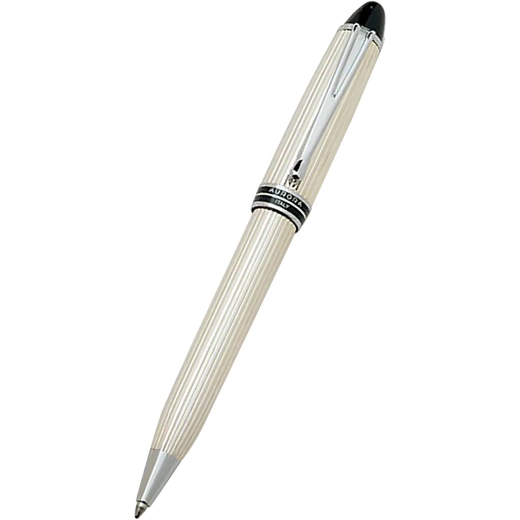 Aurora Ipsilon Ballpoint Pen - Sterling Silver-Pen Boutique Ltd