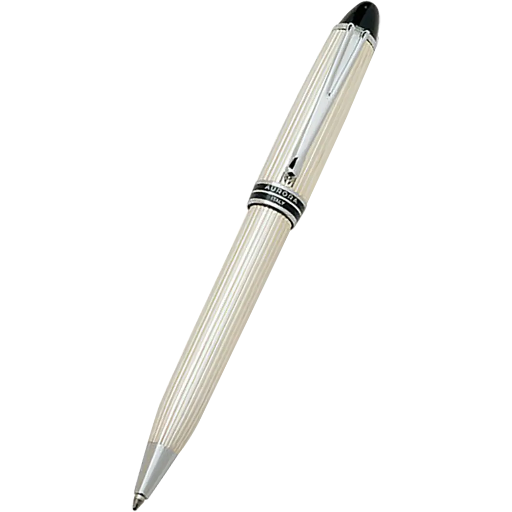 Aurora Ipsilon Ballpoint Pen - Sterling Silver-Pen Boutique Ltd
