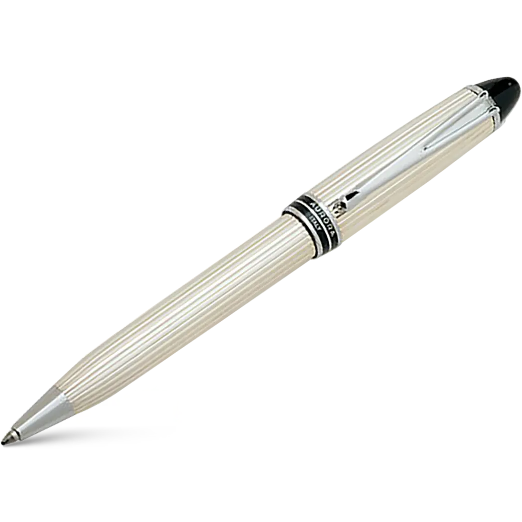 Aurora Ipsilon Ballpoint Pen - Sterling Silver