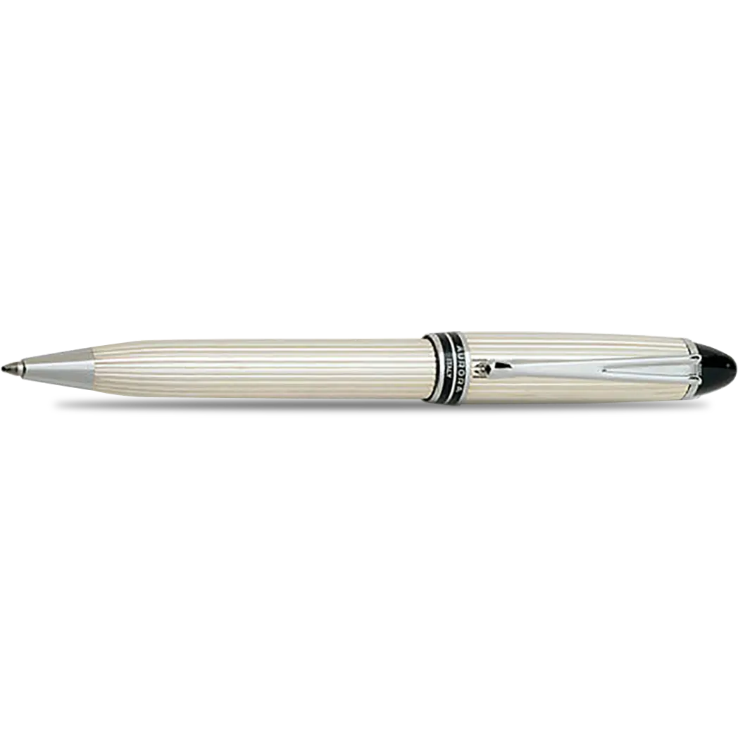 Aurora Ipsilon Ballpoint Pen - Sterling Silver