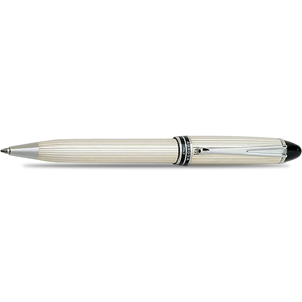Aurora Ipsilon Ballpoint Pen - Sterling Silver-Pen Boutique Ltd