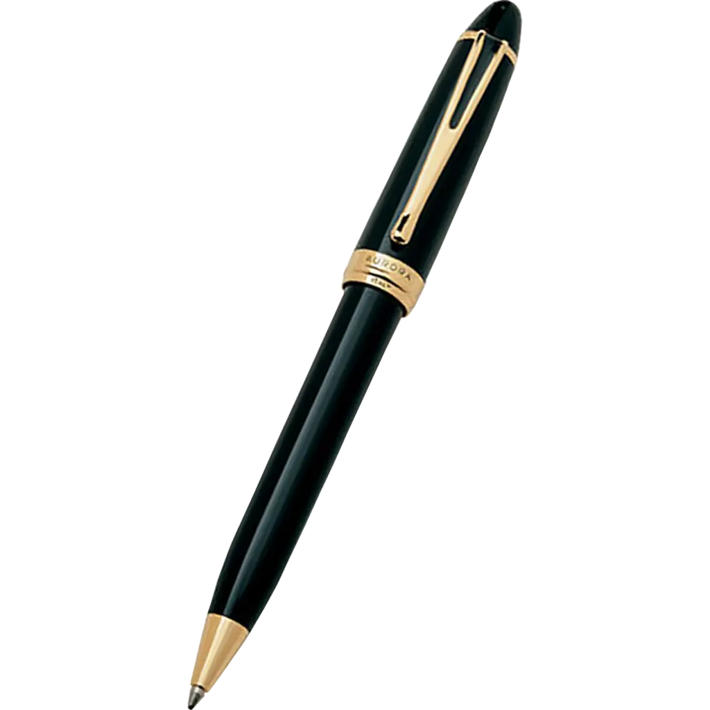 Aurora Ipsilon Deluxe Ballpoint Pen - Black-Pen Boutique Ltd