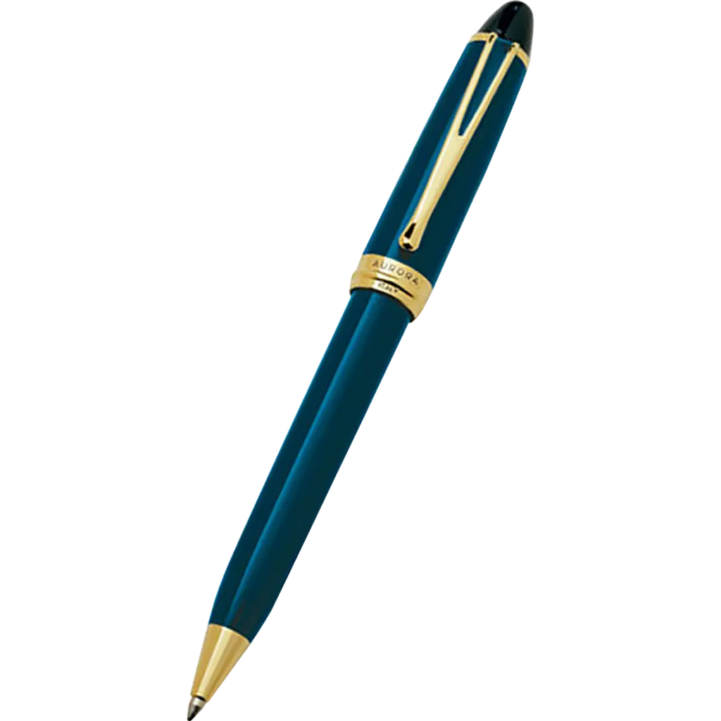 Aurora Ipsilon Deluxe Ballpoint Pen - Blue-Pen Boutique Ltd
