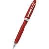 Aurora Ipsilon Deluxe Ballpoint Pen - Red - Chrome Trim-Pen Boutique Ltd