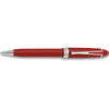Aurora Ipsilon Deluxe Ballpoint Pen - Red - Chrome Trim-Pen Boutique Ltd