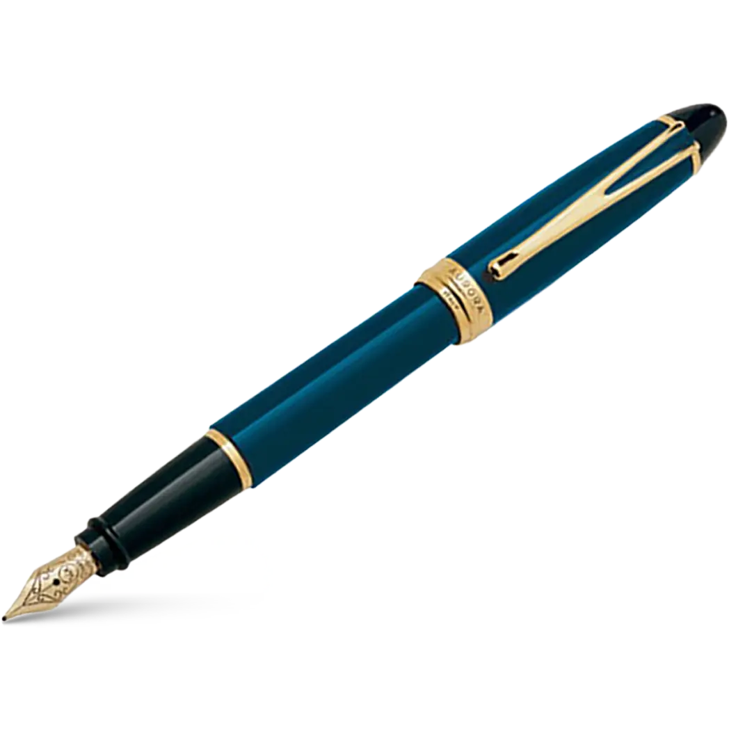 Aurora Ipsilon Deluxe Fountain Pen - Blue - 14K Gold Nib-Pen Boutique Ltd