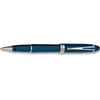 Aurora Ipsilon Deluxe Rollerball Pen - Blue - Chrome Trim-Pen Boutique Ltd