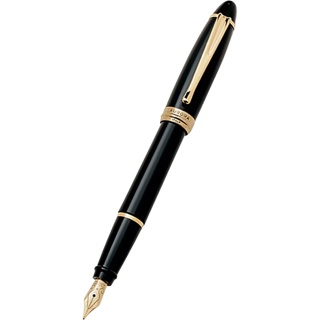 Aurora Ipsilon Fountain Pen - Black-Pen Boutique Ltd