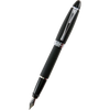 Aurora Ipsilon Fountain Pen - Satin Black-Pen Boutique Ltd