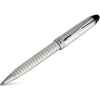 Aurora Ipsilon Quadra Pattern Ballpoint Pen - Sterling Silver-Pen Boutique Ltd