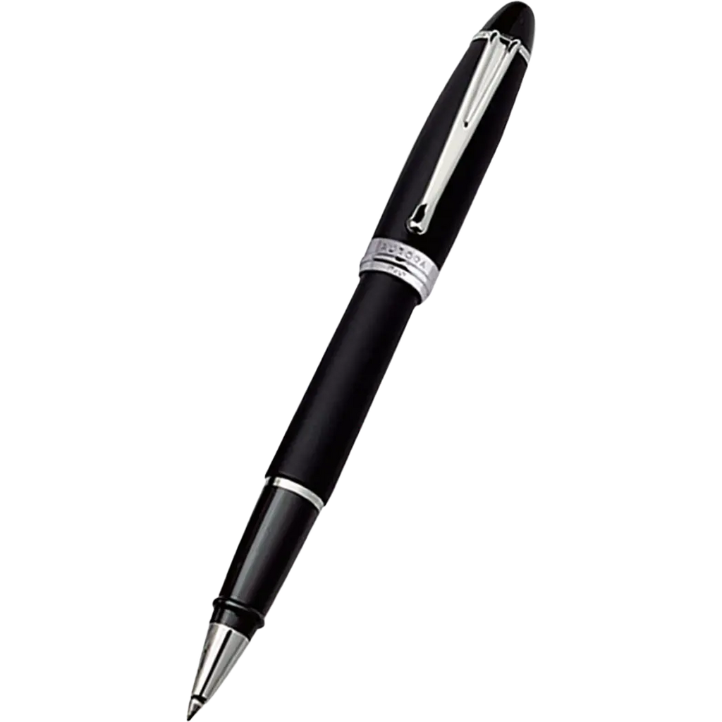 Aurora Ipsilon Rollerball Pen - Satin Black-Pen Boutique Ltd