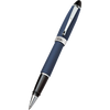 Aurora Ipsilon Rollerball Pen - Satin Blue-Pen Boutique Ltd