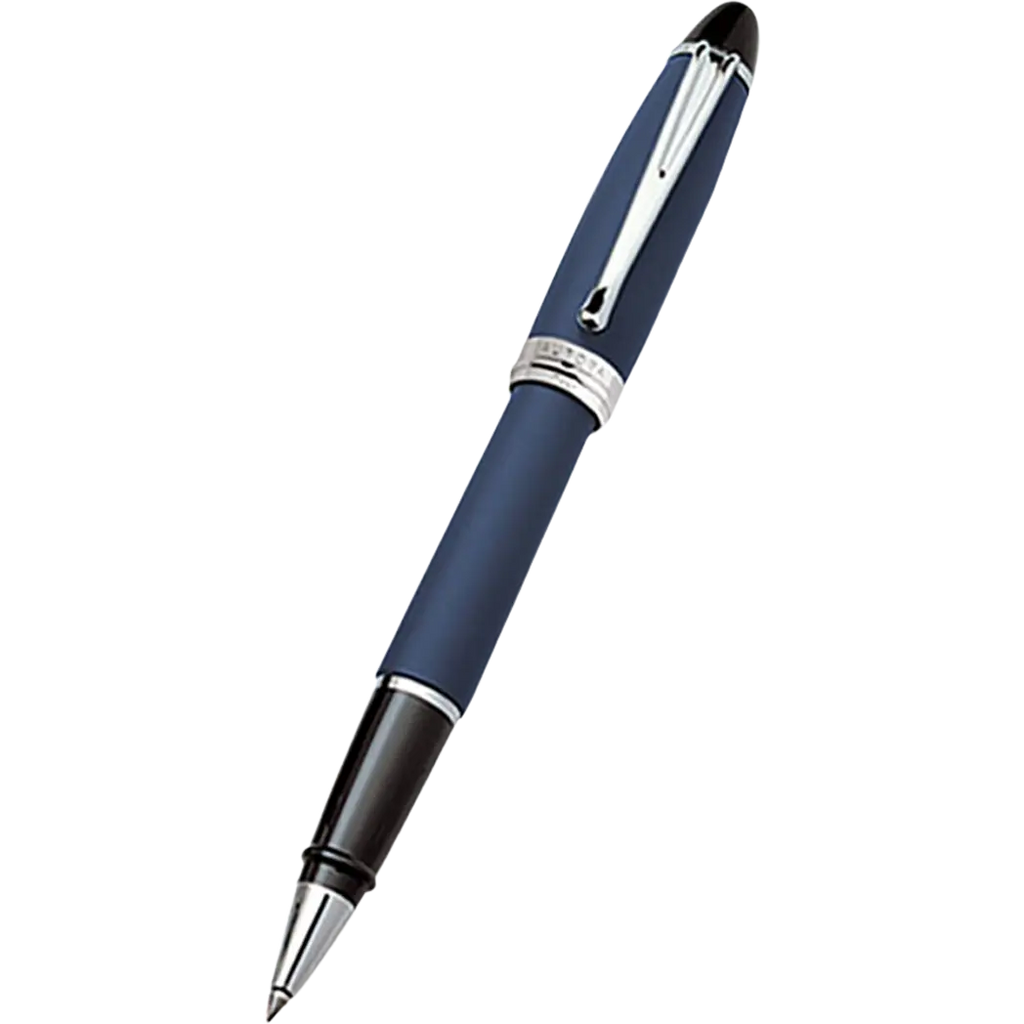Aurora Ipsilon Rollerball Pen - Satin Blue-Pen Boutique Ltd