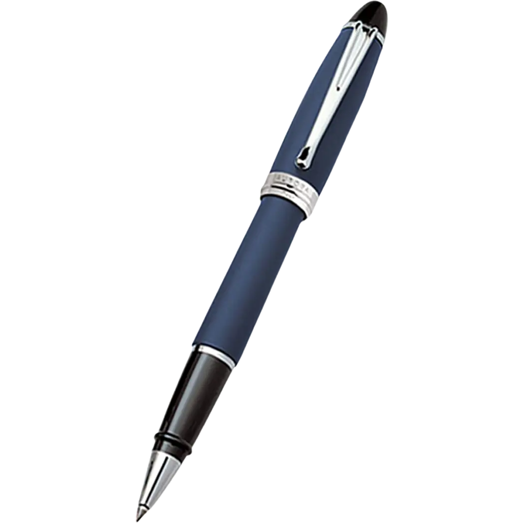 Aurora Ipsilon Rollerball Pen - Satin Blue-Pen Boutique Ltd