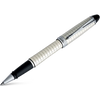 Aurora Ipsilon Rollerball Pen - Sterling Silver (Quadra Pattern)-Pen Boutique Ltd