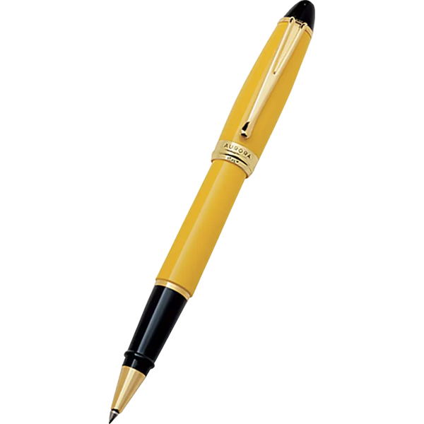 Aurora Ipsilon Rollerball Pen - Yellow-Pen Boutique Ltd