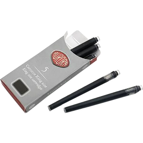 Aurora King Size Black - Ink Cartridge-Pen Boutique Ltd