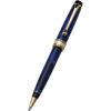 Aurora Optima Auroloide Ballpoint Pen - Blue - Gold Trim-Pen Boutique Ltd