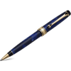 Aurora Optima Auroloide Ballpoint Pen - Blue - Gold Trim-Pen Boutique Ltd