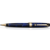 Aurora Optima Auroloide Ballpoint Pen - Blue - Gold Trim-Pen Boutique Ltd