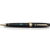 Aurora Optima Auroloide Ballpoint Pen - Emerald Green - Gold Trim-Pen Boutique Ltd