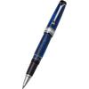 Aurora Optima Auroloide Rollerball Pen - Blue - Silver Trim-Pen Boutique Ltd