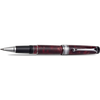 Aurora Optima Auroloide Rollerball Pen - Burgundy - Silver Trim-Pen Boutique Ltd
