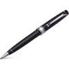 Aurora Optima Ballpoint Pen - Black - Chrome Trim-Pen Boutique Ltd