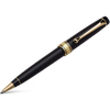 Aurora Optima Ballpoint Pen - Black - Gold Trim-Pen Boutique Ltd