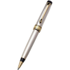 Aurora Optima Ballpoint Pen - Solid Silver-Pen Boutique Ltd