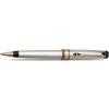 Aurora Optima Ballpoint Pen - Solid Silver-Pen Boutique Ltd
